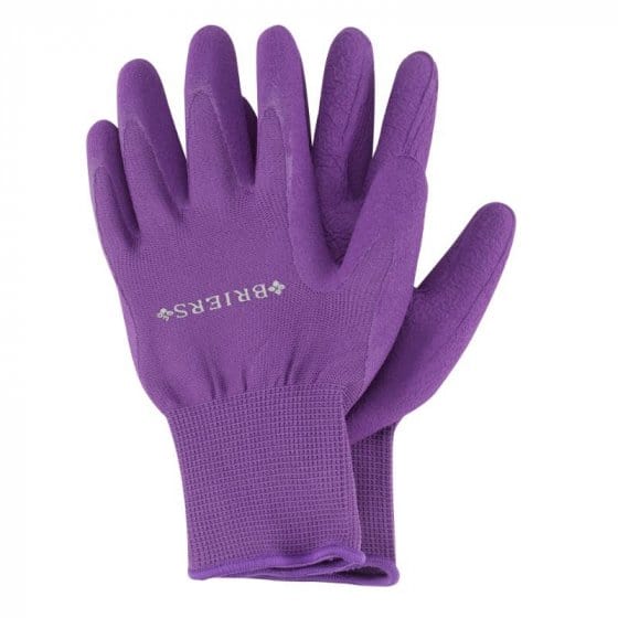 Smart Garden Gardening Gloves Smart Garden Comfi Grips Purple Gloves S8