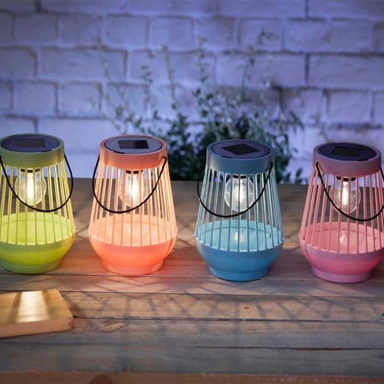 Smart Solar Viva! Lantern Assorted Colours
