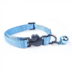 Zoon Dog Collars & Leads Zoon WonderLust Cat Collar - Blue Starry Shiny