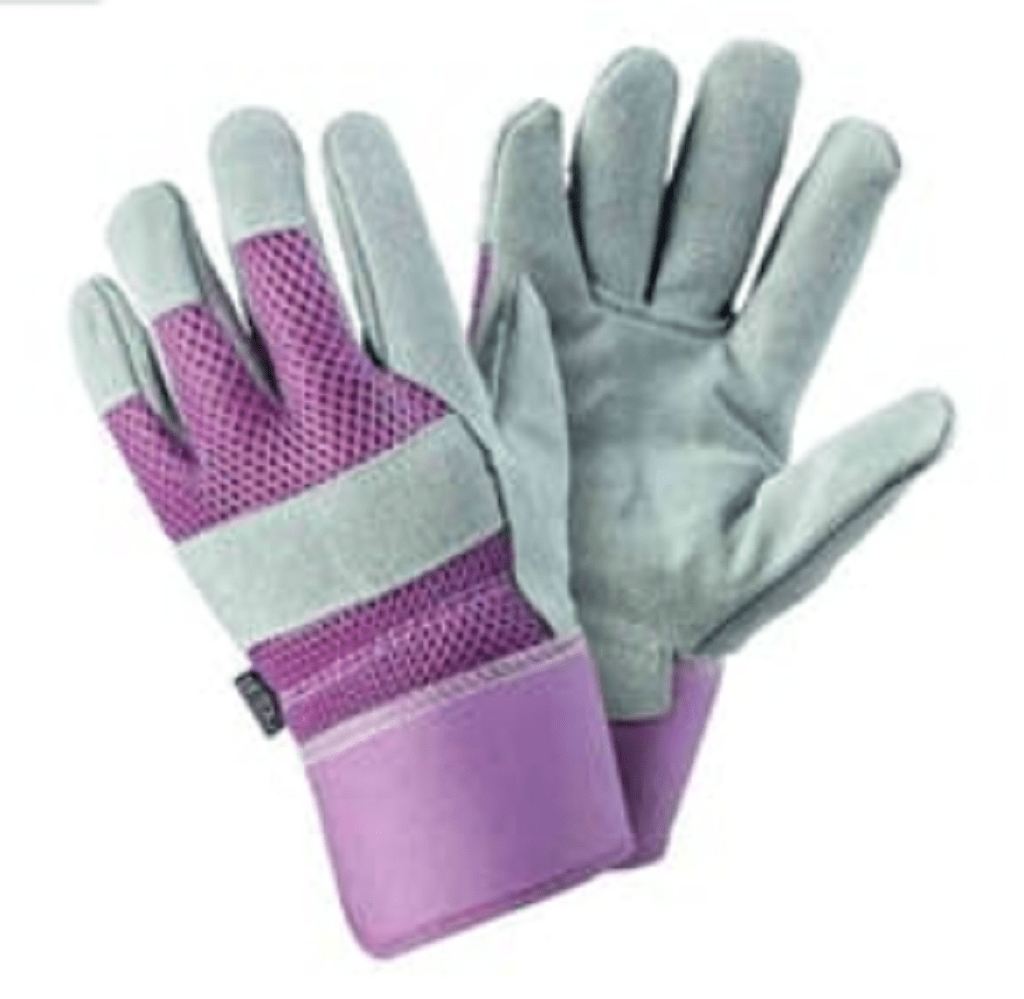 Briers Gardening Gloves Briers Julie Dods Premium Rigger Gloves Ladies Lavender Medium