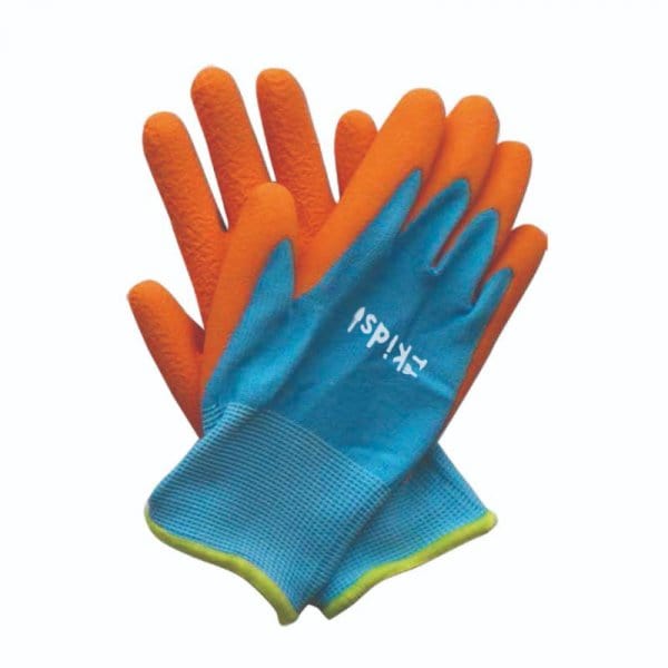 Smart Garden Childrens gloves Junior Diggers Orange & Blue 6-10yrs