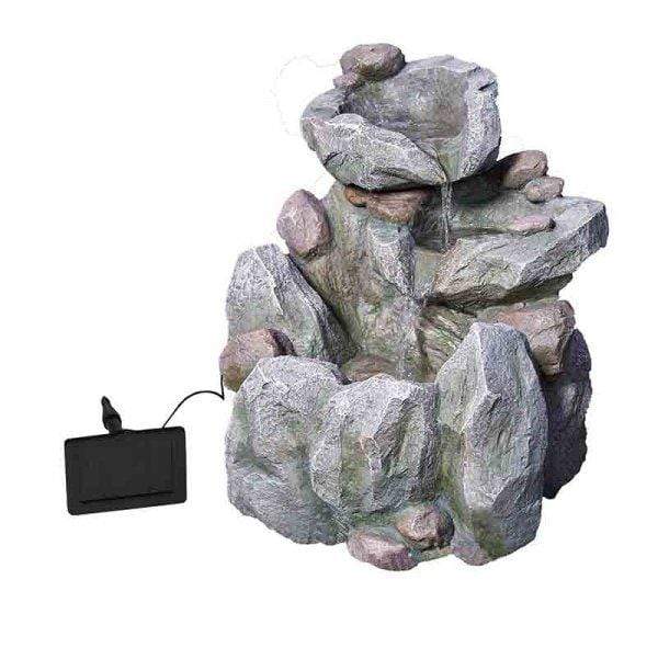 Outdoor Living Water Features Rock Fall Fountain Trowell Garden
