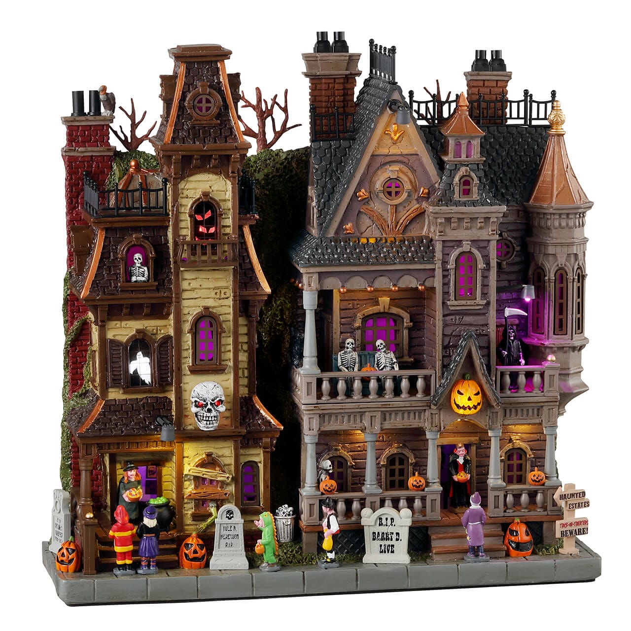 Lemax Haunted Estates Spooky Town facade