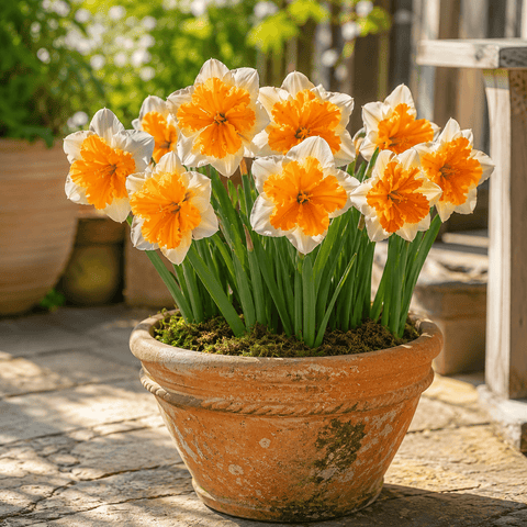 Prins Charming Narcissus Orangery Butterfly Daffodil Bulbs – 3kg