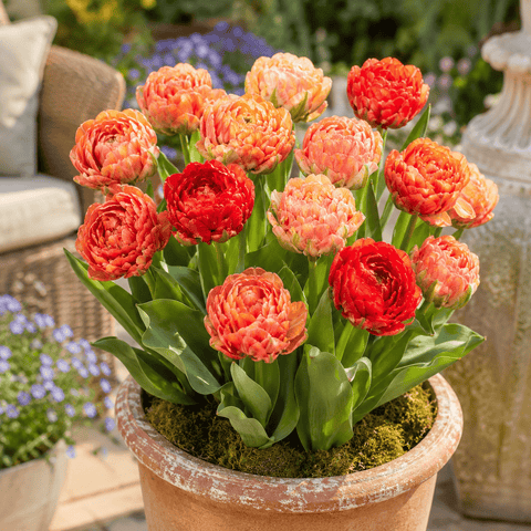 Prins Charming Double Late Gudoshnik Tulip Bulbs – 25pck