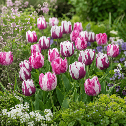 Prins Charming Rembrandt Painters Brush Tulip Bulbs – 25pck