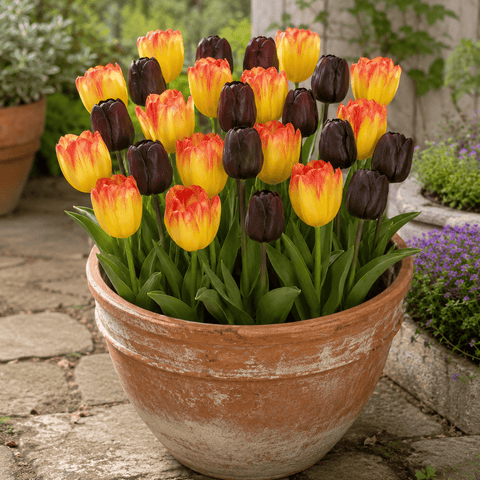 Prins Charming Single Lazy Late Night Tulip Bulbs – 25pck