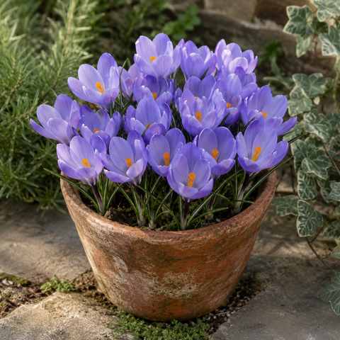 Prins Charming Vernus Blue Crocus Bulbs – 15pck