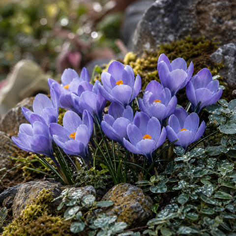 Prins Charming Vernus Blue Crocus Bulbs – 15pck