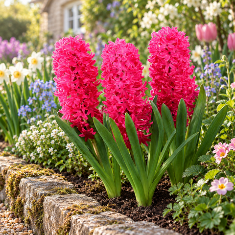 Taylors Bulbs garden Jan Bos Hyacinth Bulbs – 5pck