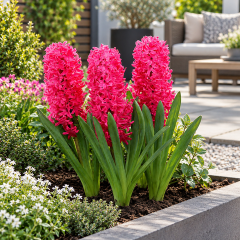 Taylors Bulbs garden Jan Bos Hyacinth Bulbs – 5pck
