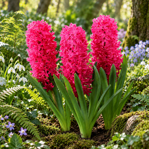 Taylors Bulbs garden Jan Bos Hyacinth Bulbs – 5pck