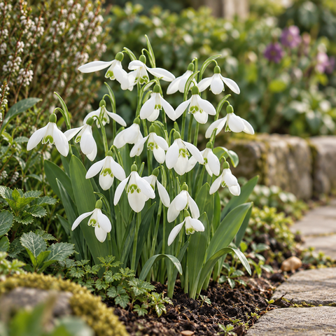 Taylors Bulbs woronowii Snowdrops Galanthus Bulbs – 10pck