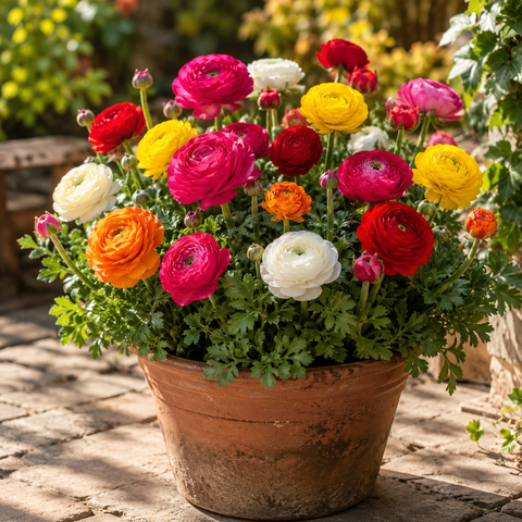Prins Charming Mixed Ranunculus Bulbs – 10pck