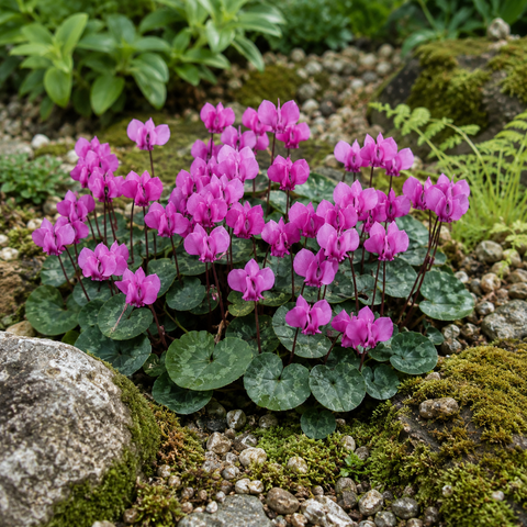 Taylors Bulbs Coum Cyclamen Bulbs – 2pck