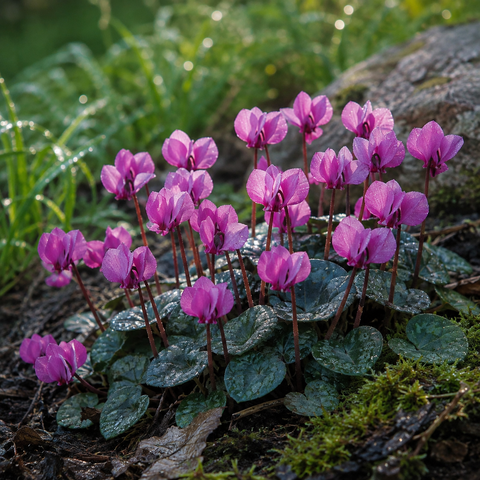 Taylors Bulbs Coum Cyclamen Bulbs – 2pck