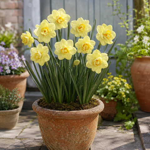 Taylors Bulbs Yellow Cheerfulness Narcissus Bulbs – 6pck
