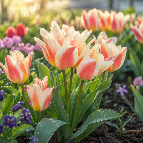 Taylors Bulbs Dwarf Quebec Tulip Bulbs – 9pck