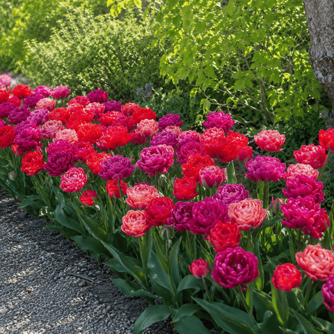 Prins Charming Double Dazzling Mixed Tulip Bulbs – 25pck