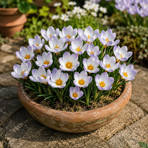 Prins Charming Species Blue Pearl Crocus Bulbs – 20pck