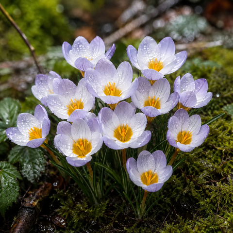 Prins Charming Species Blue Pearl Crocus Bulbs – 20pck