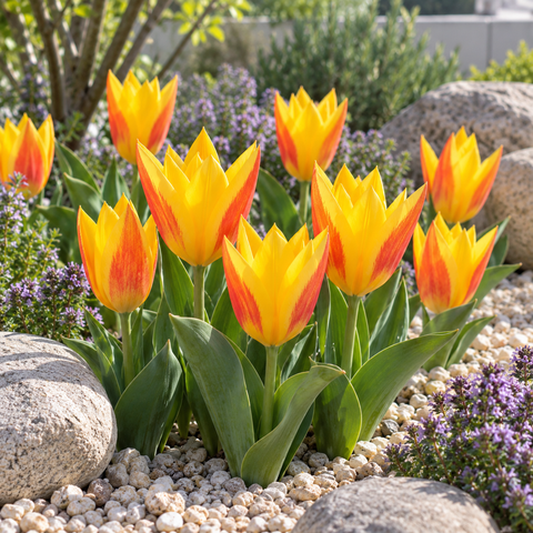 Taylors Bulbs Dwarf Guiseppe Verdi Tulip Bulbs – 9pck