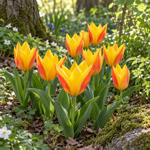 Taylors Bulbs Dwarf Guiseppe Verdi Tulip Bulbs – 9pck