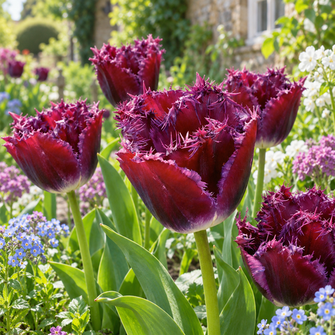 Taylors Bulbs Fringed Purple Crystal Tulip Bulbs – 6pck