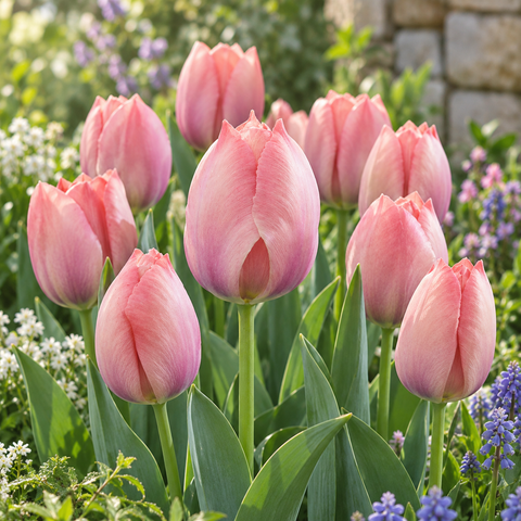 Taylors Bulbs Garden Salmon Van Eijk Tulip Bulbs – 7pck