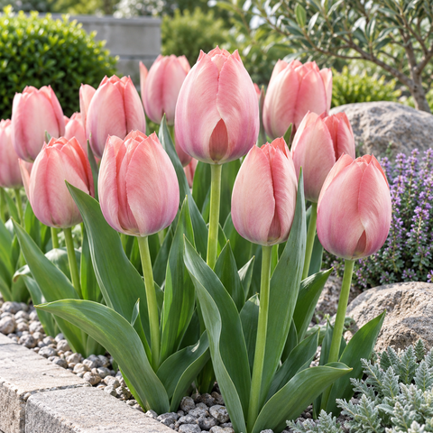 Taylors Bulbs Garden Salmon Van Eijk Tulip Bulbs – 7pck