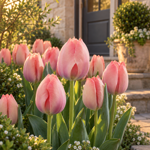Taylors Bulbs Garden Salmon Van Eijk Tulip Bulbs – 7pck