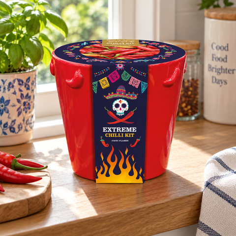 Taylors Bulbs Indoor GYO Fiery Flames Extreme Chilli Kit