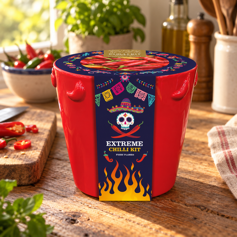 Taylors Bulbs Indoor GYO Fiery Flames Extreme Chilli Kit