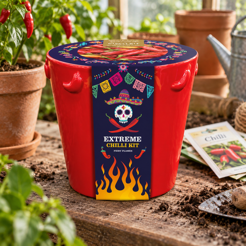 Taylors Bulbs Indoor GYO Fiery Flames Extreme Chilli Kit