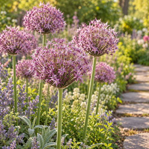 Taylors Bulbs Miami Allium Bulbs – 7pck