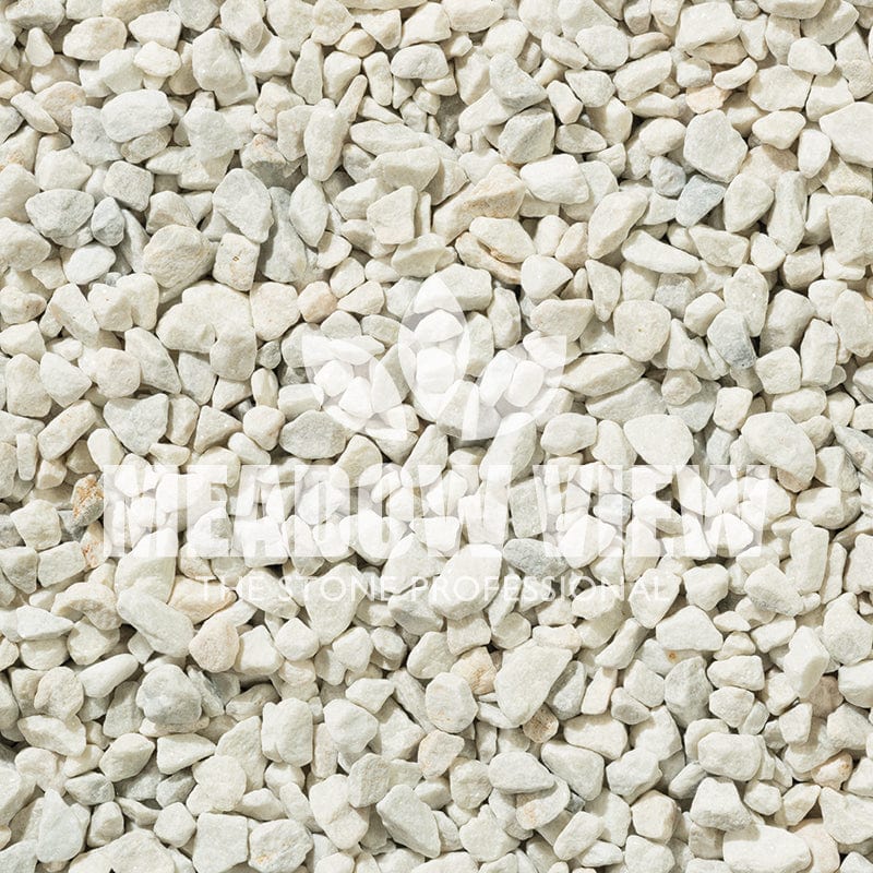 Meadow View Landscaping Alpine White Chippings Mini Bag 3-8mm
