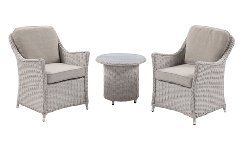 Trowell Garden Centre Garden Furniture Set Antigua 2 Seater Luxury Bistro Garden Furniture Set
