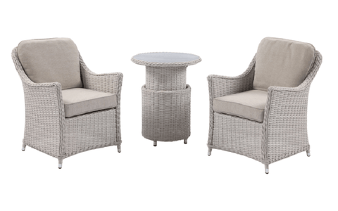 Trowell Garden Centre Garden Furniture Set Antigua 2 Seater Luxury Bistro Garden Furniture Set