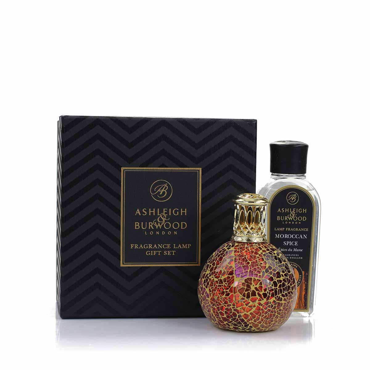 Ashleigh and Burwood Reed Diffuser Ashleigh & Burwood Tahitian Sunset and Moroccan Spice lamp diffuser Gift set
