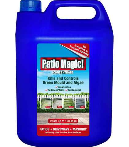 Patio Magic Garden Cleaning Brinton's Patio Magic Cleaner 5L 170sqm
