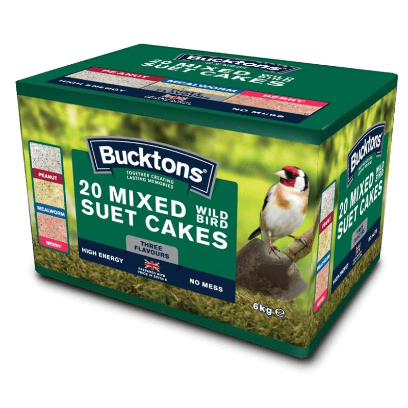 Bucktons Suet Cakes Bucktons Mixed Suet Cake 20pk Box