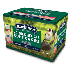 Bucktons Suet Cakes Bucktons Mixed Suet Cake 20pk Box