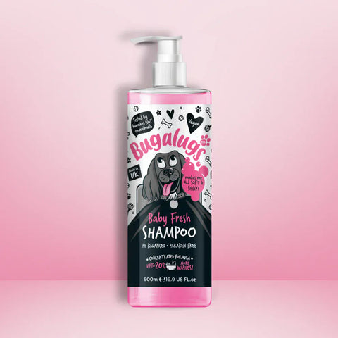 Bugalugs Pet Grooming Bugalugs Baby Fresh Pet Shampoo 500ml + Pump