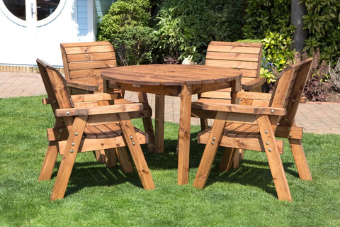 Charles Taylor HB09 - Four Seater Circular Table Set