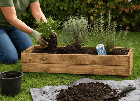 Charles Taylor Wooden Planters Charles Taylor HB102- Large Window Box Planter