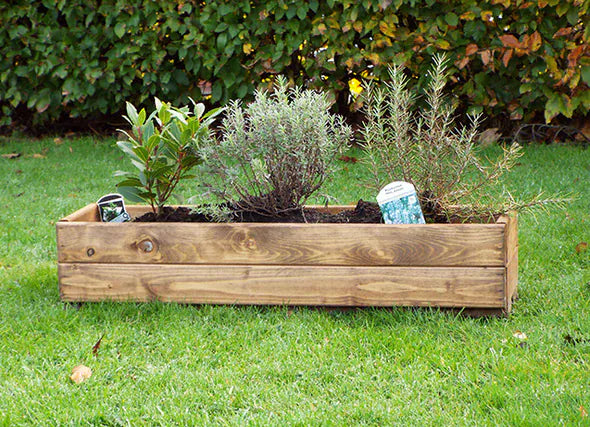 Charles Taylor Wooden Planters Charles Taylor HB102- Large Window Box Planter