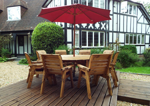 Charles Taylor HB11 - Eight Seater Circular Table Set