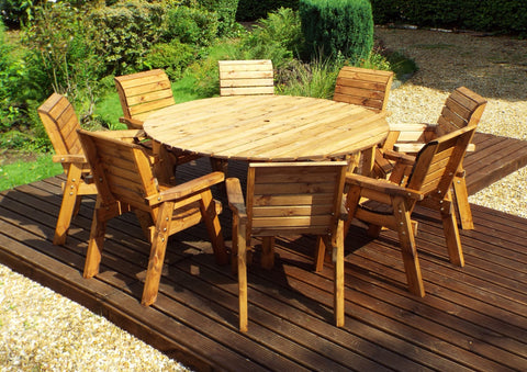 Charles Taylor HB11 - Eight Seater Circular Table Set