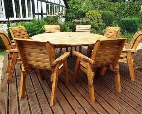 Charles Taylor HB11 - Eight Seater Circular Table Set