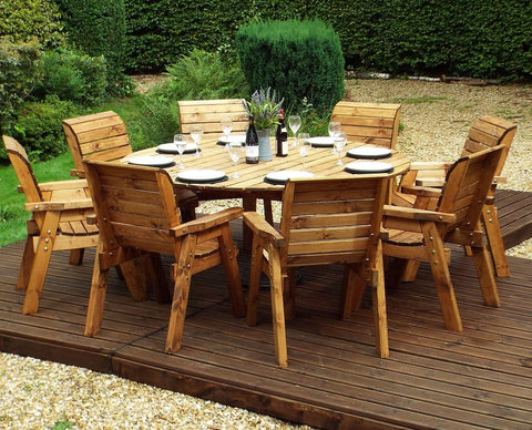 Charles Taylor HB11 - Eight Seater Circular Table Set
